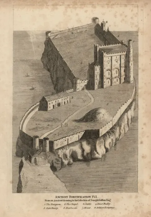 Framed Print : Ancient fortification Framed Print : Ancient fortification