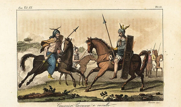 Ancient Germanic cavalry