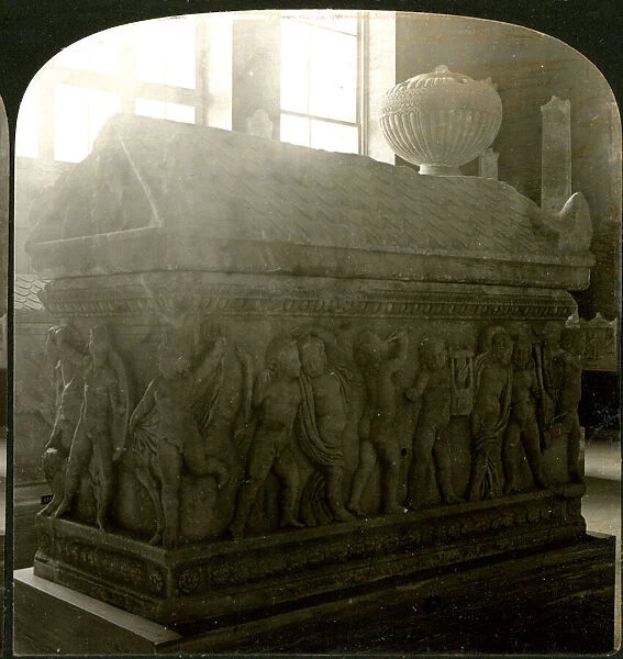 Ancient Greek Sarcophagus, National Museum, Athens