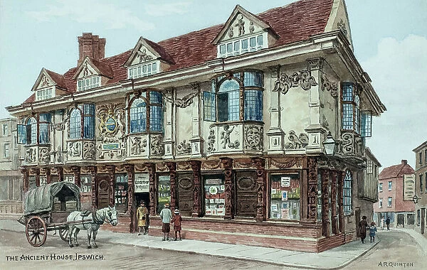 The Ancient House, Ipswich, Suffolk