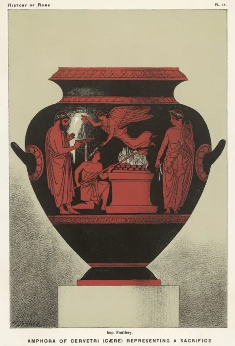 Framed Print : ANCIENT ITALIAN ANPHORA Framed Print : ANCIENT ITALIAN ANPHORA