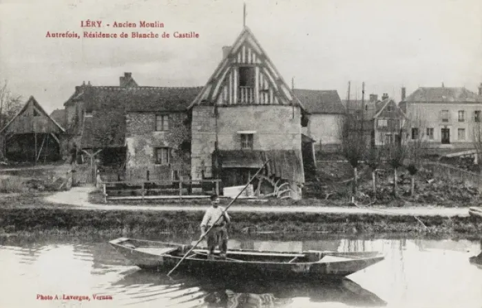 Framed Print : Ancient Mill at Lery, France Framed Print : Ancient Mill at Lery, France