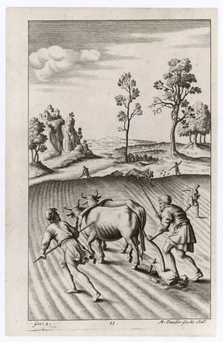 Framed Print : ANCIENT / PLOUGHING / VIRGIL Framed Print : ANCIENT / PLOUGHING / VIRGIL
