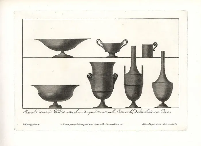 Framed Print : Ancient Roman glass vases Framed Print : Ancient Roman glass vases