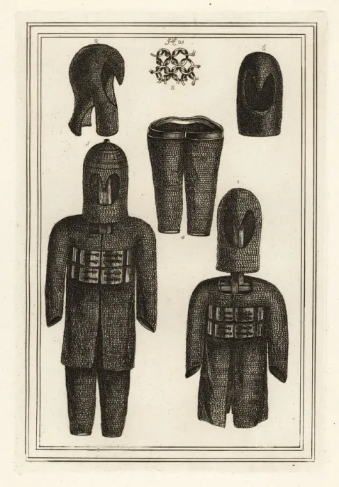 Framed Print : Ancient suits of chainmail armour Framed Print : Ancient suits of chainmail armour