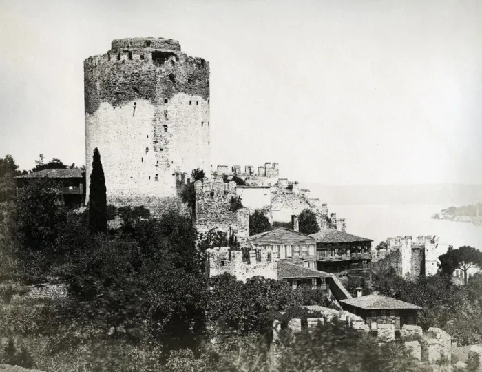 Framed Print : Ancient Tower on the Bosphorous, Turkey Framed Print : Ancient Tower on the Bosphorous, Turkey