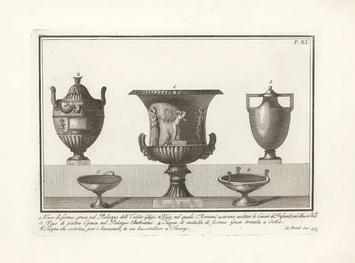 Framed Print : Ancient vases and plates Framed Print : Ancient vases and plates