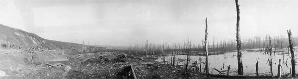 Ancre Valley 1916. A panoramic view of the Ancre Valley, seen