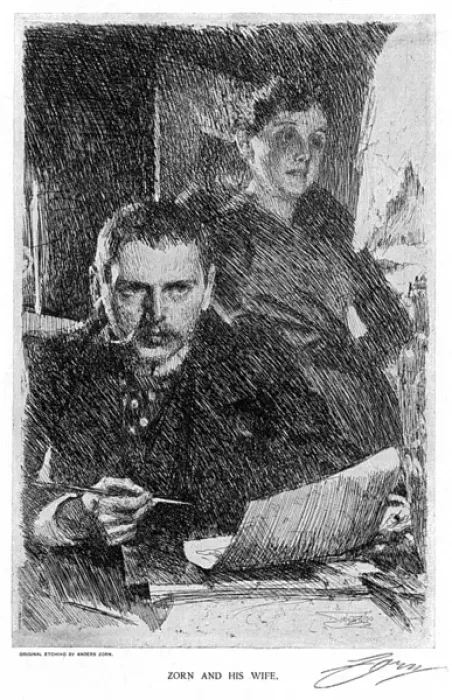 Framed Print : Anders Zorn Framed Print : Anders Zorn
