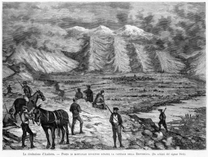 Framed Print : Andorra Revolution Framed Print : Andorra Revolution