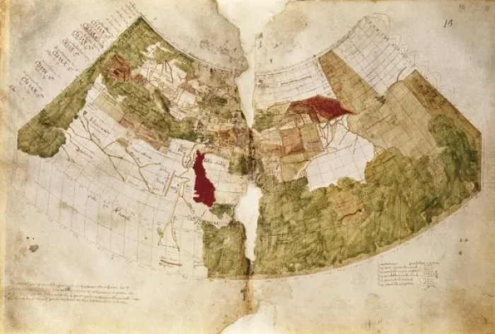 Framed Print : Andrea Biancos Atlas, 1436. Page 10. Map of Framed Print : Andrea Biancos Atlas, 1436. Page 10. Map of