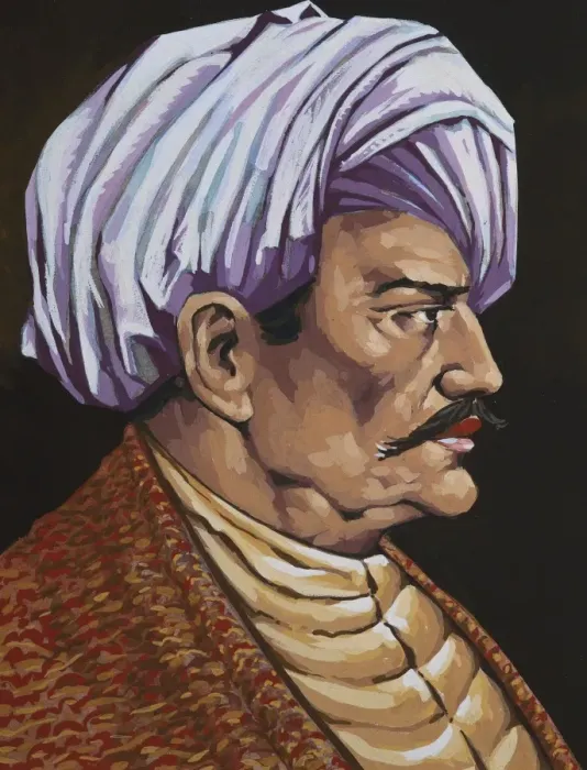 Framed Print : Andrea Buonaioto. Averroes