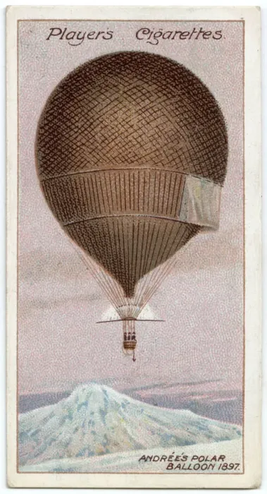 Framed Print : Andrees balloon L Aigle in which he and two companions propose to fly Framed Print : Andrees balloon L Aigle in which he and two companions propose to fly