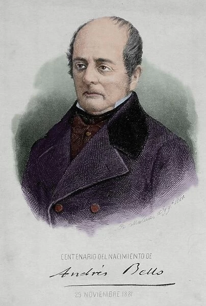 Andres Bello (1781A?i?1865) Venezuelan humanist, poet, phil