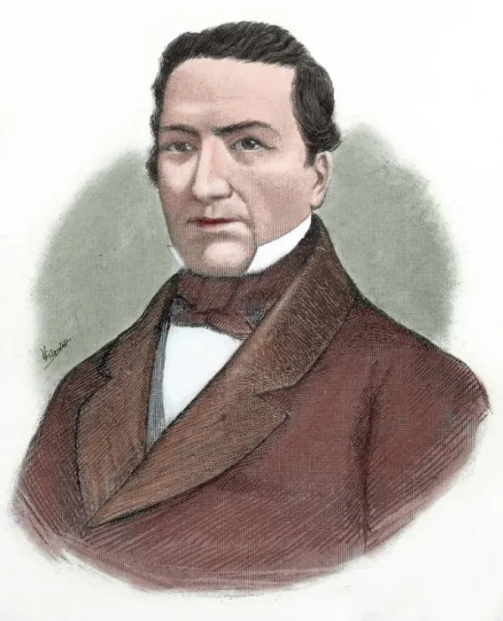Framed Print : Andres de Santa Cruz (1792-1865). Marshal and Bolivian polit Framed Print : Andres de Santa Cruz (1792-1865). Marshal and Bolivian polit