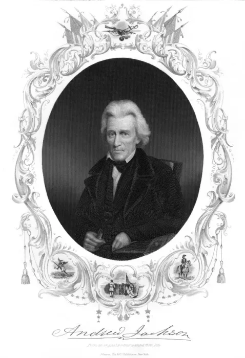 Framed Print : Andrew Jackson Framed Print : Andrew Jackson