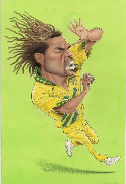 Framed Print : Andrew Symonds - Australian cricketer Framed Print : Andrew Symonds - Australian cricketer