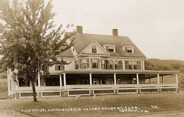 Androscoggin Valley Club House, Gorham, New Hampshire, USA