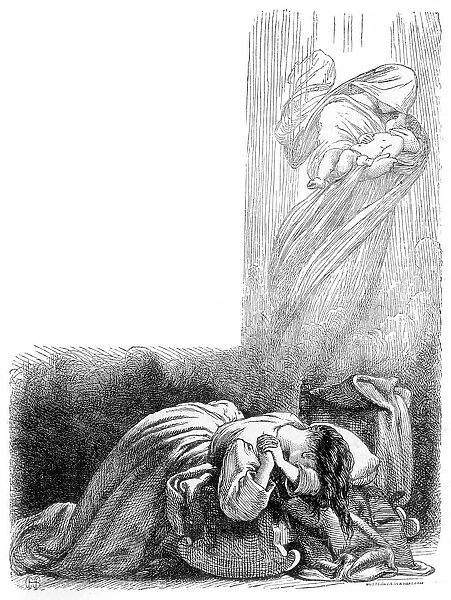 Angel of Death taking dead child