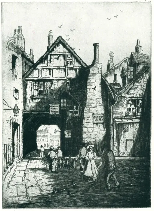 Framed Print : Angel Inn, Guildford Framed Print : Angel Inn, Guildford