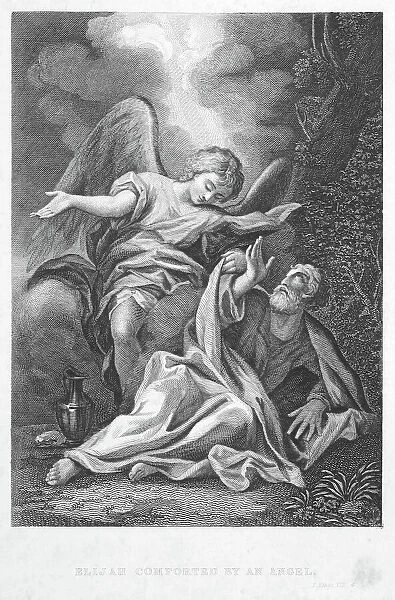 The Angel of the Lord appears to the Prophet Elijah