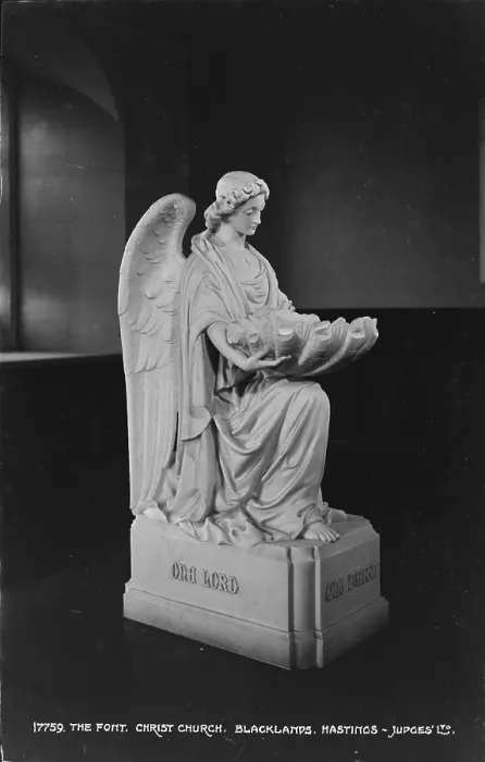 Framed Print : Angel Statue at Christ Church Framed Print : Angel Statue at Christ Church