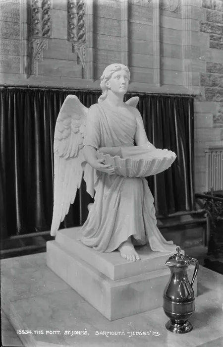 Framed Print : The Angel Statue at St. John's Framed Print : The Angel Statue at St. John's