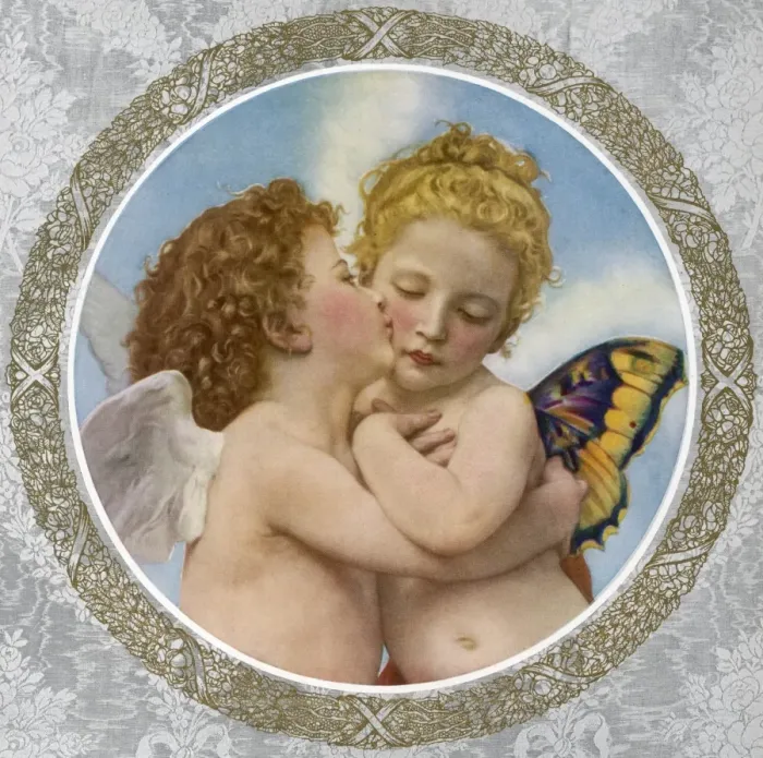 Framed Print : Angelic Kiss Framed Print : Angelic Kiss