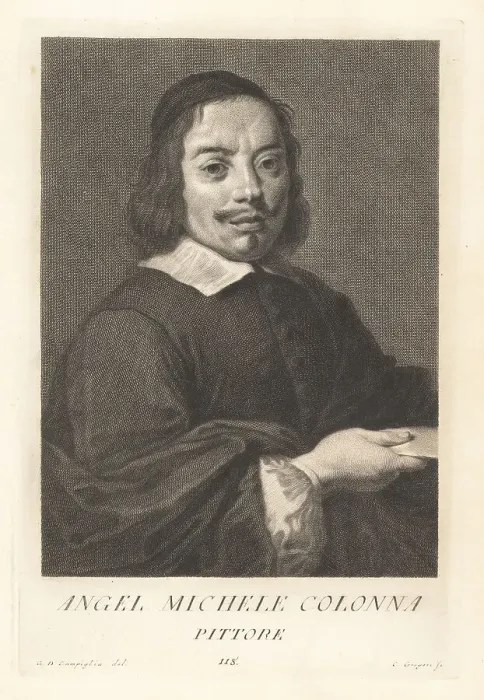 Framed Print : Angelo Michele Colonna, Italian Baroque painter, 1604-1687 Framed Print : Angelo Michele Colonna, Italian Baroque painter, 1604-1687