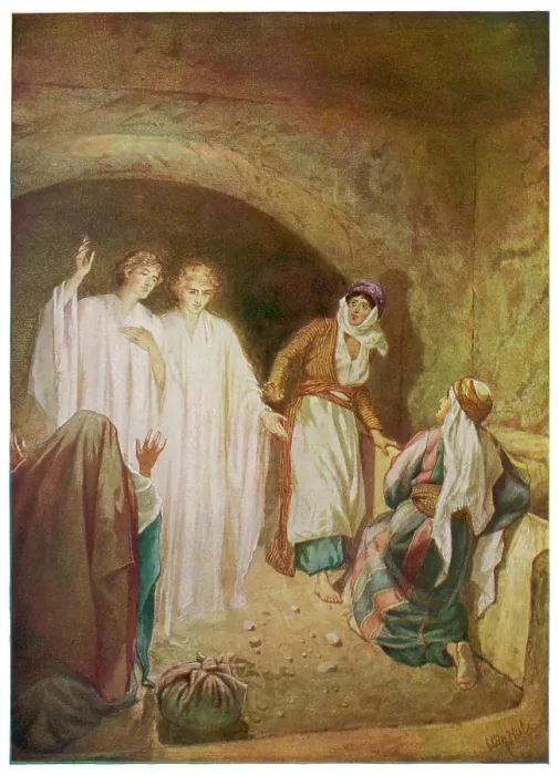 Framed Print : ANGELS AT TOMB Framed Print : ANGELS AT TOMB