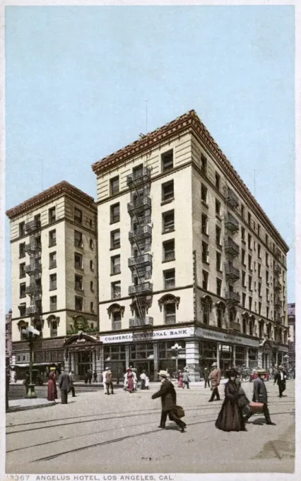 Framed Print : Angelus Hotel, Los Angeles, California, USA Framed Print : Angelus Hotel, Los Angeles, California, USA