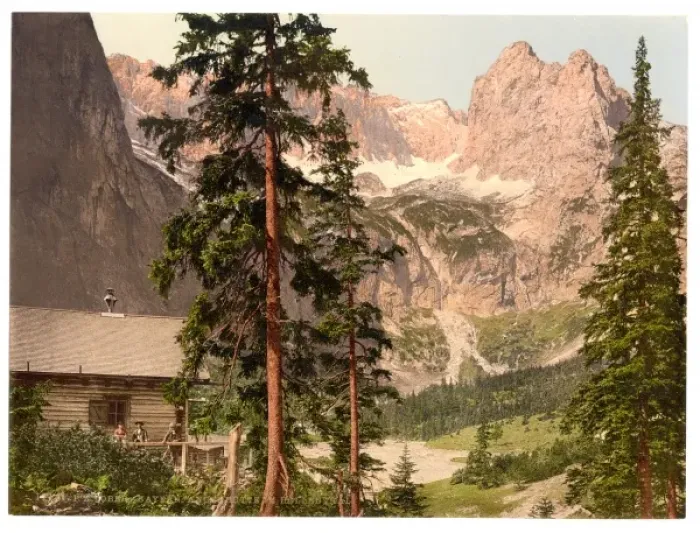 Framed Print : Angerhutte, Hollenthal, Upper Bavaria, Germany Framed Print : Angerhutte, Hollenthal, Upper Bavaria, Germany
