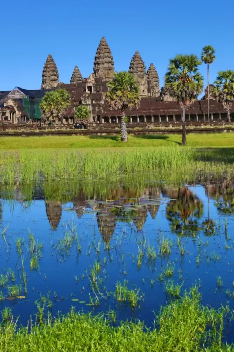 Framed Print : Angkor Wat Temple, Siem Reap, Cambodia