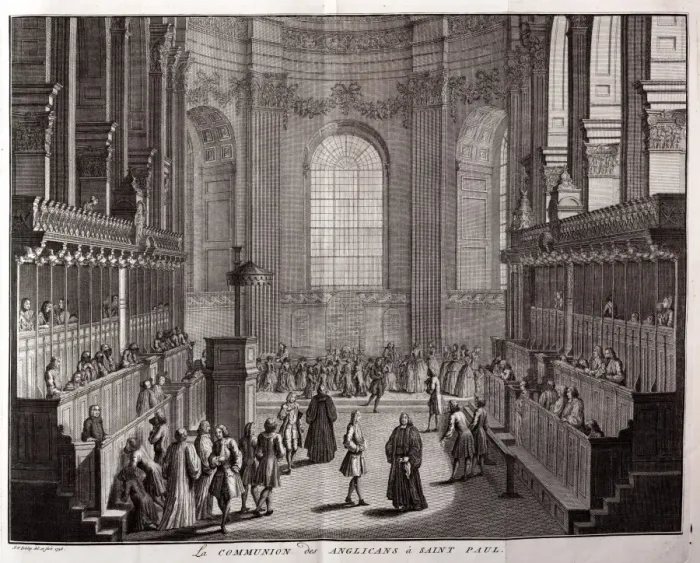 Framed Print : Anglican Christians celebrating Communion in St Pauls Cathe Framed Print : Anglican Christians celebrating Communion in St Pauls Cathe