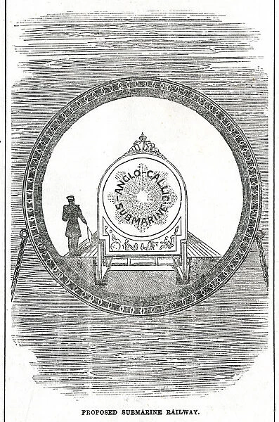 ANGLO-GALLIC SUBMARINE 1855