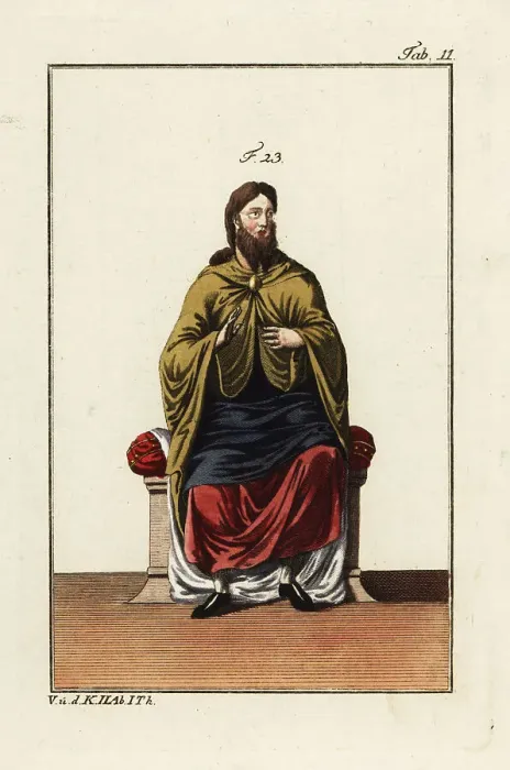 Framed Print : Anglo-Saxon nobleman Framed Print : Anglo-Saxon nobleman