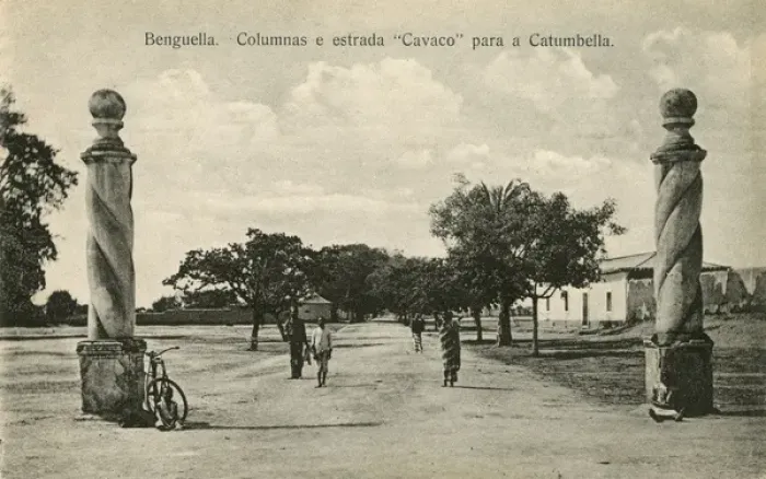 Framed Print : Angola - Catumbella - Portuguese Columns Framed Print : Angola - Catumbella - Portuguese Columns