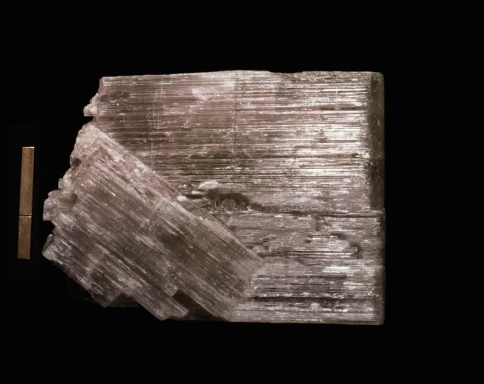 Framed Print : Anhydrite. A specimen of the mineral anhydrite (calcium sulphate) Framed Print : Anhydrite. A specimen of the mineral anhydrite (calcium sulphate)