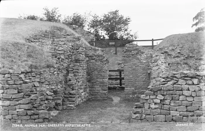 Framed Print : Animals Den at Caerleon Amphitheatre Framed Print : Animals Den at Caerleon Amphitheatre