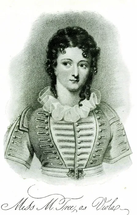 Framed Print : Ann Maria Tree, actress, as Viola in Shakespeare's Twelfth N Framed Print : Ann Maria Tree, actress, as Viola in Shakespeare's Twelfth N