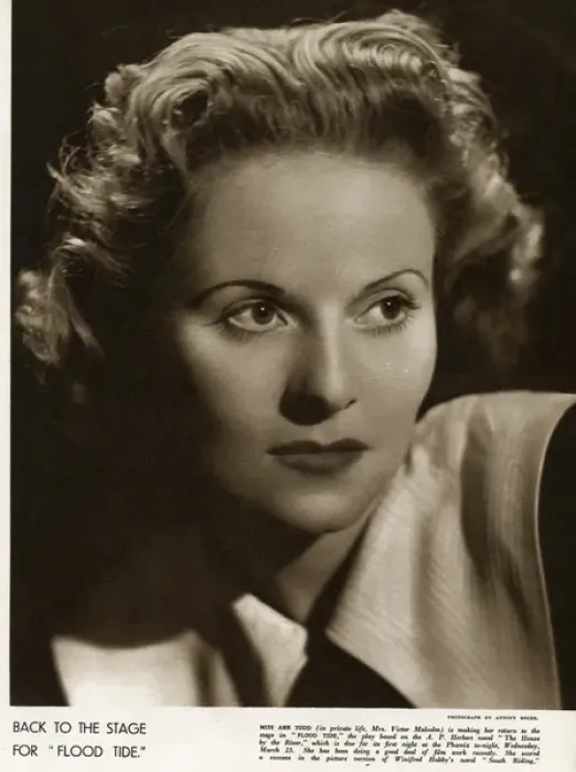 Framed Print : Ann Todd in 1938 Framed Print : Ann Todd in 1938
