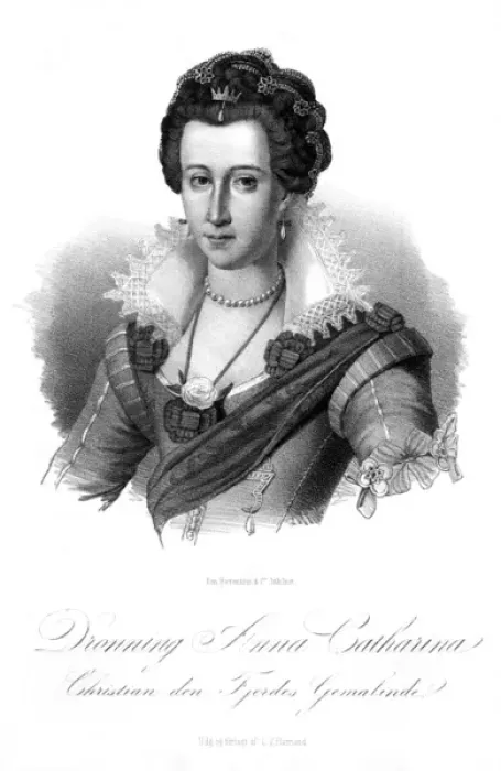 Framed Print : Anna Catharina, Wife of Christian IV Framed Print : Anna Catharina, Wife of Christian IV