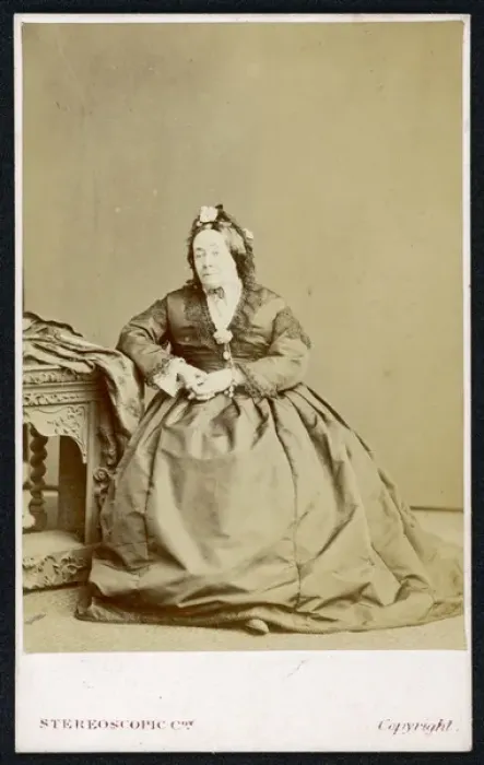 Framed Print : Anna Maria Hall / Cdv Framed Print : Anna Maria Hall / Cdv