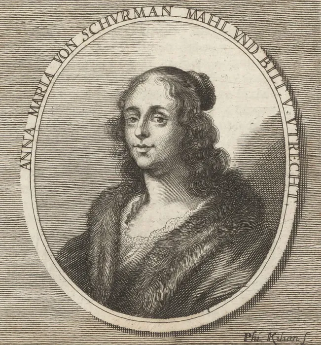 Framed Print : Anna Maria van Schurman, Dutch painter, 1607-1678 Framed Print : Anna Maria van Schurman, Dutch painter, 1607-1678