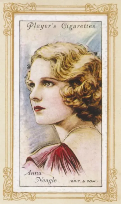 Framed Print : Anna Neagle / Cig Card Framed Print : Anna Neagle / Cig Card