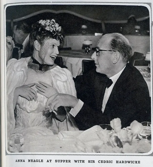 Framed Print : Anna Neagle and Sir Cedric Hardwicke Framed Print : Anna Neagle and Sir Cedric Hardwicke