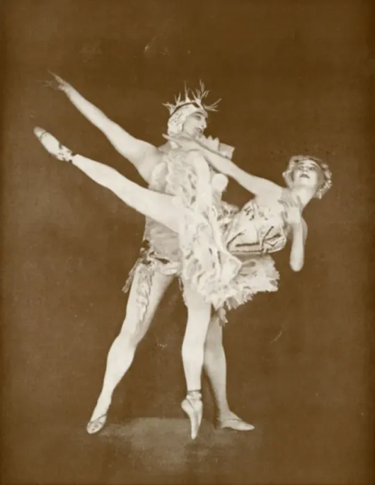 Framed Print : Anna Pavlova and Laurent Novikoff Framed Print : Anna Pavlova and Laurent Novikoff