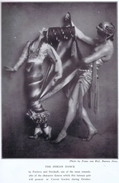 Framed Print : Anna Pavlova and Novikoff in their Syrian dance, 1925 Framed Print : Anna Pavlova and Novikoff in their Syrian dance, 1925