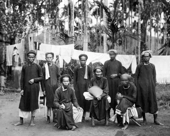 Framed Print : Annamite people, Indochina (Vietnam) Framed Print : Annamite people, Indochina (Vietnam)