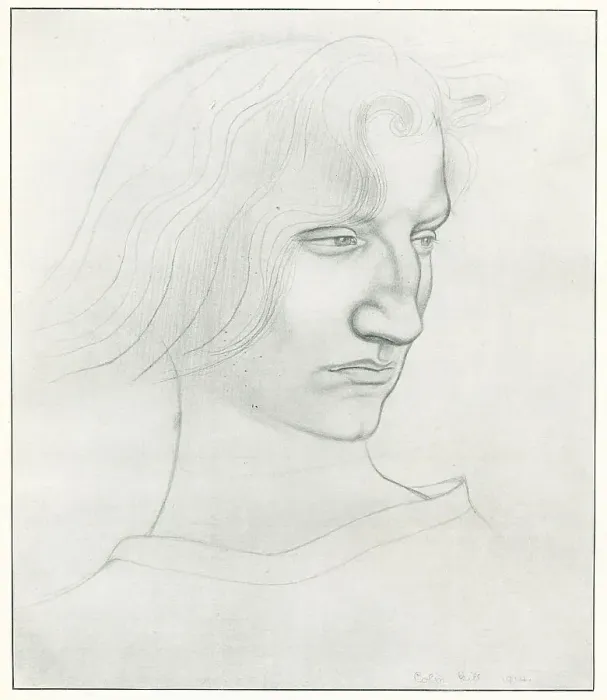 Framed Print : Annarella. A portrait pencil drawing titled Annarella, at the Prix de Rome, 1913 Framed Print : Annarella. A portrait pencil drawing titled Annarella, at the Prix de Rome, 1913